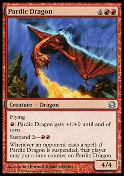 MTG PARDIC DRAGON EXC - DRAGO PARDICO - MMA - MAGIC - Image 1