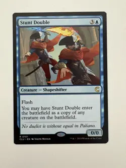 Stunt Double MTG Magic the Gathering Card NM Near Mint CLU - Image 1