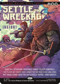 Mtg Secret Lair x Teenage Mutant Ninja Turtles: The Last Ronin- Foiled - Presale - Image 3