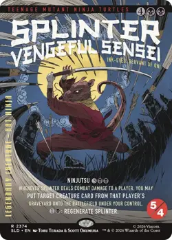 Mtg Secret Lair x Teenage Mutant Ninja Turtles: The Last Ronin- Foiled - Presale - Image 4