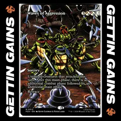 Waves Of Aggression - 0013 - M - Non-Foil - Borderless - TMNT - MTG - NM/M - Image 1