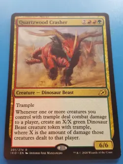 1x QUARTZWOOD CRASHER - Ikoria - MTG Magic the Gathering - Image 1