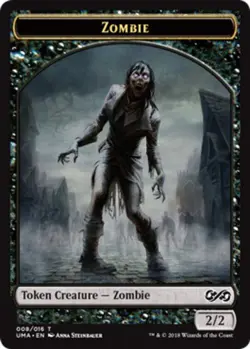 4x Zombie Token (008/016) MTG Ultimate Masters NM Magic Regular - Image 1