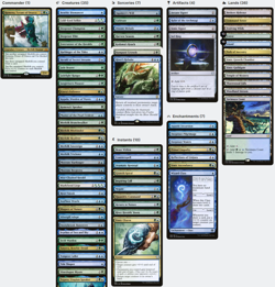 Kumena, Tyrant of Orazca MERFOLK TRIBAL Magic MTG Custom Commander Deck - Image 2