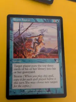 Brain Freeze. Instant Magic the Gathering Card. Scourge - Image 2