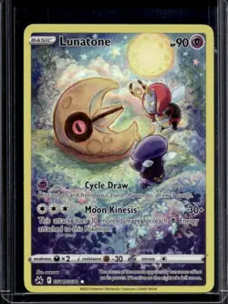 Lunatone GG11/GG70 Crown Zenith Galarian Gallery Ultra Rare NM Pokemon TCG - Image 1