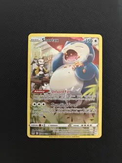 Pokemon Snorlax TG10/TG30 Swsh11 Lost Origin Ultra Rare Full Art Holo Card - Image 1