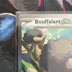 Bouffalant EX 170/086 NM Pokemon Card TCG White Flare SIR Illustration Rare - Image 2