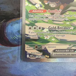 Bouffalant EX 170/086 NM Pokemon Card TCG White Flare SIR Illustration Rare - Image 5
