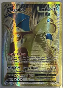 Dragonite EX 106/108 (Full Art) Pokemon Evolutions Holo NM - Image 1