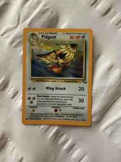 Pokemon TCG Pidgeot Jungle 8/64 Holo Unlimited Rare - Image 1