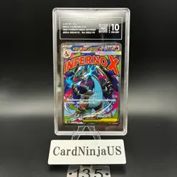 TAG GEM MINT 10 MEGA Charizard X ex MA 223/193 MEGA Dream ex M2a Pokemon Card - Image 1