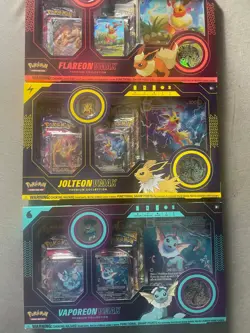 Pokemon TCG Eeveelution VMAX Premium Collection Set of 3 New Sealed - Image 1