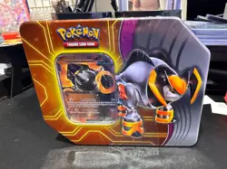Pokemon Paradox Destinies NEW Factory Sealed Tin: 5 boosters & Promo inside!! - Image 3
