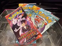 Pokemon Paradox Destinies NEW Factory Sealed Tin: 5 boosters & Promo inside!! - Image 4