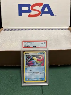Pokemon TCG: 2005 EX Emerald Milotic-Holo #8/106, PSA 8 NM-MT. - Image 1