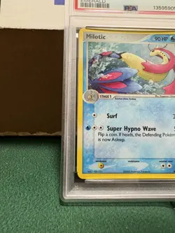 Pokemon TCG: 2005 EX Emerald Milotic-Holo #8/106, PSA 8 NM-MT. - Image 5