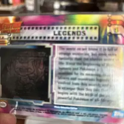 1998 Topps Pokemon Mewtwo Strikes Back Movie Legends #1 NM/LP Blue Label - Image 2