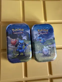 LOT OF 2 SEALED ✅ Pokemon TCG Ascended Heroes MINI TINS Brand New READY TO SHIP - Image 1
