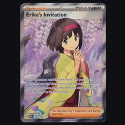 Erika's Invitation 196/165 S&V: 151 Ultra Rare Pokemon TCG NM - Image 1