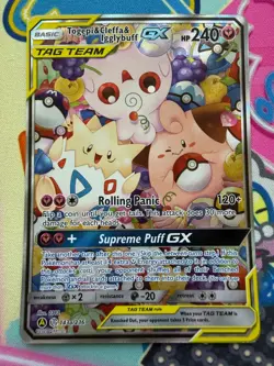 Pokemon Togepi & Cleffa & Igglybuff GX 143A/236 Alternate Art Holo NM - Image 1