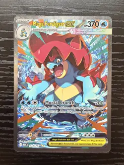 Pokemon Ascended Heroes Mega Feraligatr ex 274/217 Special Illustration Rare NM - Image 1