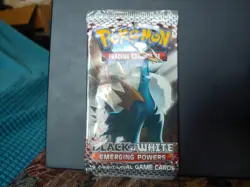 Pokemon Black & White Emerging Powers Booster Pack SEALED Cobalion Art - Image 1