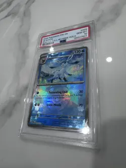 [AUS] POKEMON PRE EN-PRISMATIC EVOLUTION MASTER BALL REVERSE HOLO GLACEON PSA 10 - Image 2