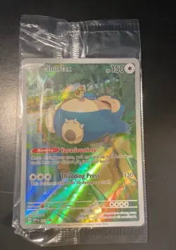Pokemon TCG Snorlax Promo Scarlet & Violet 151 Sealed - Image 1