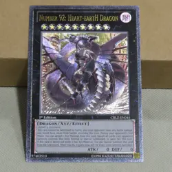 Yu-Gi-Oh! Number 92: Heart-Earth Dragon CBLZ-EN045 1st Edition Ultimate Rare - Image 4