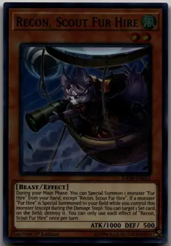 Recon, Scout Fur Hire Super Rare Dark Saviors DASA-EN015 LP - Image 1