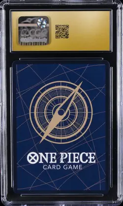 2025 ONE PIECE JPN SECRET RARE ALTERNATE ART MONKEY D. LUFFY CGC 10 PRISTINE - Image 2