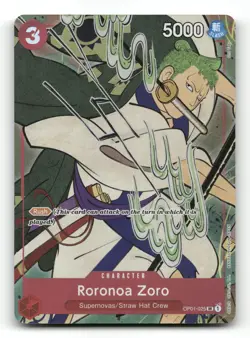 Roronoa Zoro (English Version 1st Anniversary Set) OP01-025 - One Piece NM/M - Image 1
