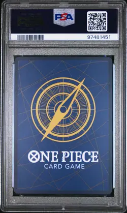 2024 One Piece JPN Nami #016 PRB01 Manga Alternate Art PSA 10 - Image 2