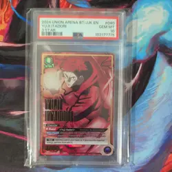 Jujutsu Kaisen Union Arena 2024 BT/JJK EN #040 Yuji Itadori 3 Star Foil PSA 10 - Image 1