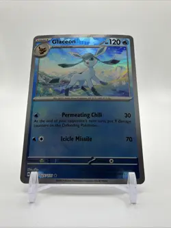 Glaceon (Poke Ball Pattern) 025/131 SV: Prismatic Evolutions NM Pokemon Card TCG - Image 1