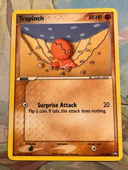 Pokemon Card TCG - Trapinch - EX Power Keepers - 68/108 - Common - Image 1
