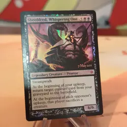 Magic: The Gathering Sheoldred, Whispering One Foil Promo Praetor Card English - Image 1