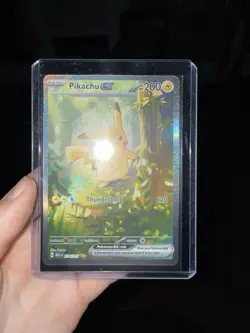 Pokemon Ascended Heroes Pikachu EX 276/217 Rare Holo Basic Card - Image 2