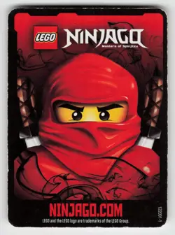 2011 LEGO Ninjago Masters of Spinjitzu - INFERNO Non Holo Card #30/81 - Image 2