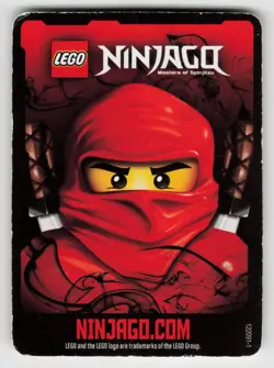 2011 LEGO Ninjago Masters of Spinjitzu - BACKDRAFT Non Holo Card #29/81 - Image 2