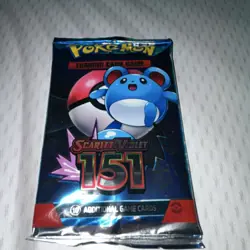 Pokemon Scarlet & Violet 151 Booster Pack 10 Cards Marill English TCG - Image 1