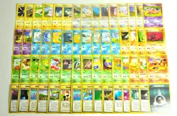 Pokemon card Neo Genesis LOT 60 Old Back Japanese Slowpoke Pikachu Cyndaquil etc - Image 1