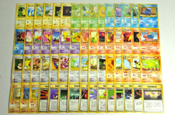 Pokemon card Lot 60 Old Back japanese Pikachu Psyduck Machoke Slowpoke etc... - Image 1
