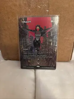 Silkguard (Borderless) Foil-Magic The Gathering Spider-Man NM (pack fresh) - Image 1