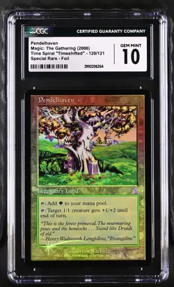 PENDELHAVEN Timeshifted Foil CGC 10 MTG [Nostalgium] - Image 1