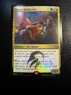 Temur Battlecrier FOIL LP Tarkir: Dragonstorm MTG - Image 1
