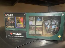 MTG Lord Of The Rings LOTR The Hosts of Mordor DELUXE COMMANDER KIT Magic - Image 1