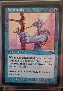 Sigil of Sleep Urza's Destiny MTG Regular Moderately Played - Image 3