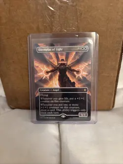 Exemplar of Light Borderless - Foundations MTG Magic the Gathering NEAR MINT - Image 1